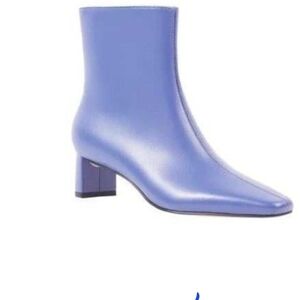 Katy Perry Collections Wondering Bootie!Shiny Blue Heeled Boots